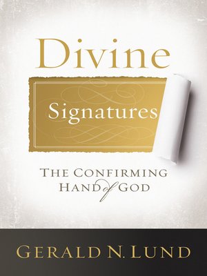 cover image of Divine Signatures